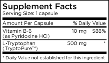 L-Tryptophan 500mg * Metabolic Maintenance Supplement - Conners Clinic